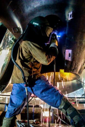 Welding in Revelstoke